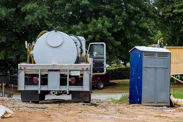 Porta Potty Rental of North Reading workers